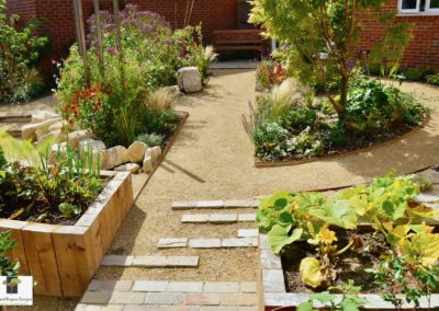 Garden with the dog in mind