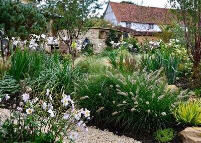 Contemporary Cotswold cottage garden design