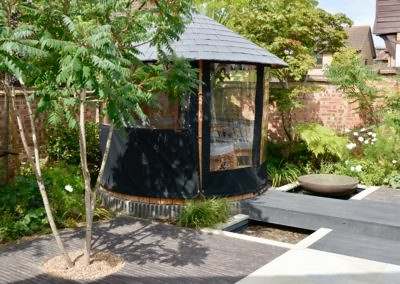Breeze house garden design Thame