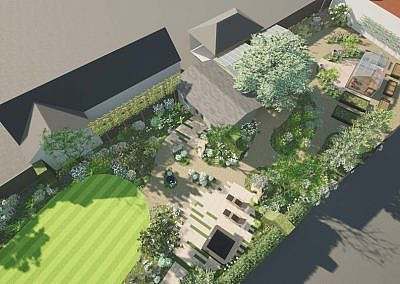 Cottage and Mediterranean fusion